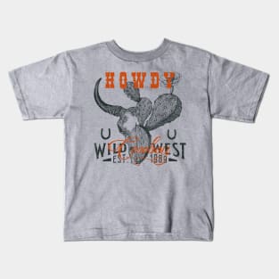 Howdy Cowboys Kids T-Shirt